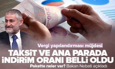 BAKAN NEVBATİ; “KAMU ALACAKLARI YAPILANDIRILIYOR.”