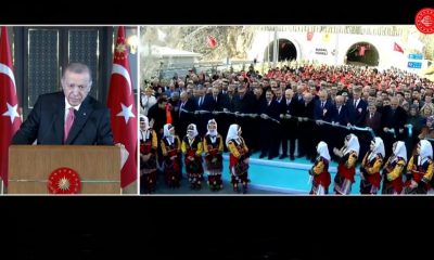 GÜMÜŞHACIKÖY BADAL TÜNELİ VE BAĞLANTI YOLLARININ AÇILIŞI GERÇEKLEŞTİRİLDİ