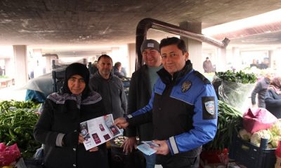 SULUOVA POLİSİ, KADES VE HIRSIZLIK HAKKINDA HALKI BİLGİLENDİREREK BROŞÜR DAĞITTI