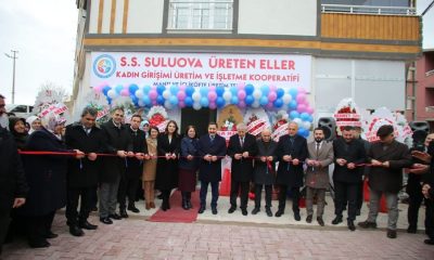 VALİMİZ MASATLI, SULUOVA ÜRETEN ELLER KADIN KOOPERATİFİNİN AÇILIŞINI YAPTI