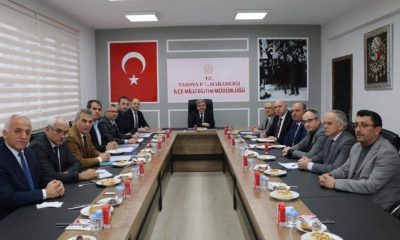 AMASYA İLÇE MİLLİ EĞİTİM MÜDÜRLERİ TOPLANTISI TAŞOVA’DA YAPILDI