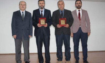EMEKLİ OLAN DİN GÖREVLİLERİNE PLAKET