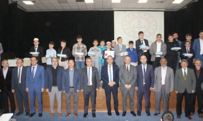 GENÇ HAFIZLIK YARIŞMASINDA SULUOVALI HAFIZLAR 3 DERECE ELDE ETTİ.