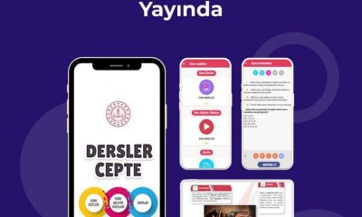LİSE ÖĞRENCİLERİMİZ İÇİN DERSLER CEPTE MOBİL UYGULAMASI YAYINDA