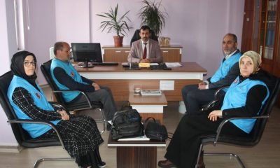 MÜFTÜLÜK PERSONELLERİMİZ DEPREMZEDELERE MANEVİ DESTEK VERİYOR