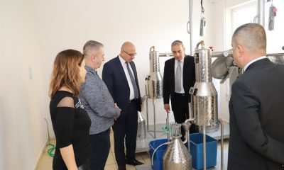 SULUOVA MESLEK YÜKSEKOKULUNA LAVANTA ÜRETİM TESİSİ KURULDU.