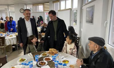 SULUOVA HUZUREVİNDE YAŞLILAR İLE ÖKSÜZ-YETİM VE DEPREMZDELERE İFTAR VERİLDİ