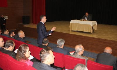 SULUOVA’DA KÖY VE MAHALLE MUHTARLAR TOPLANTISI YAPILDI