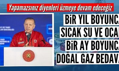TÜRKİYE İÇİN TARİHİ AN ! KARADENİZ DOĞAL GAZI DEVREYE ALINDI
