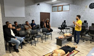 DSİ SULUOVA YEDİKIR BARAJI SULAMA BİRLİĞİ PERSONELİNE İLKYARDIMCI EĞİTİMİ VERİLDİ