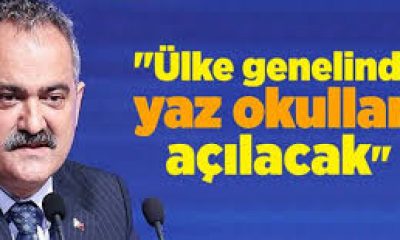 MEB ülke genelinde yaz okulları açacak