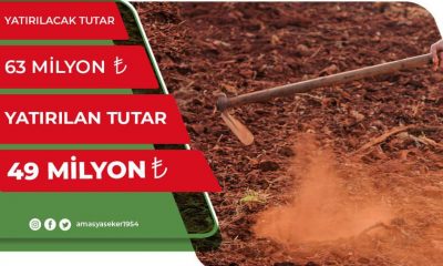 ŞEKER FABRİKASI, DEKAR BAŞI 600,00 TL ÇİFTÇİLERİN HESAPLARINA YATIRDI.