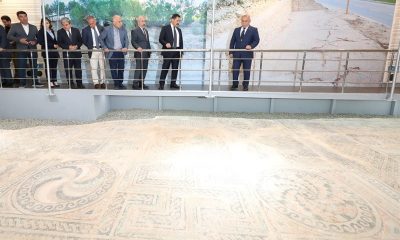 1700 YILLIK TANRIÇA MOTİFLİ MOZAİK’İ AMASYA MÜZESİ’NDE ZİYARETE AÇILDI
