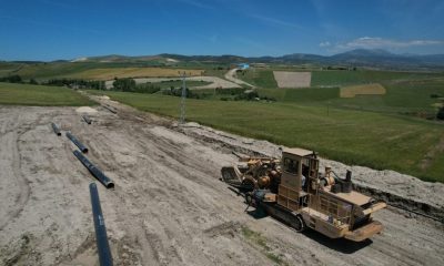 27 KM’LİK İSALE HATTI ÇALIŞMALARI SÜRÜYOR