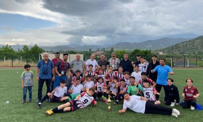 AMASYA U-17 LİGİNDE ŞAMPİYON SULUOVA BELEDİYESPOR