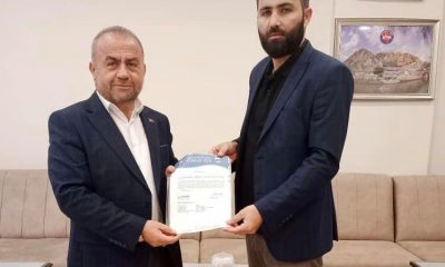 DİYANET SEN SULUOVA İLÇE TEMSİLCİLİĞİNE ERHAN ZENGİN GETİRİLDİ.