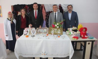 ERARSLAN KÖYÜ İLE ÇELTEK OKULUNDA HEM YIL SONU SERGİLERİ AÇILDI