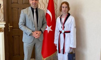 KAYMAKAM GÜRÇAM, TÜRKİYE 2.’Sİ SPORCUYU ALTINLA ÖDÜLLENDİREDİ