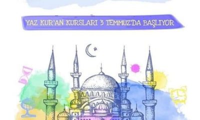 SULUOVA MÜFTÜLÜĞÜ YAZ KUR’AN KURSLARI BAŞLIYOR