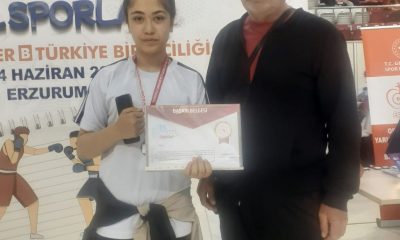 SULUOVALI BOKSÖRÜMÜZ EMİNE ÇELİK TURKİYE 3. OLDU