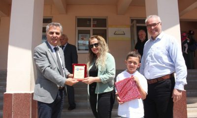 TOKİ OKULUNUN BAŞARILI ÖĞRENCİLERİ ÖDÜLLENDİRİLDİ