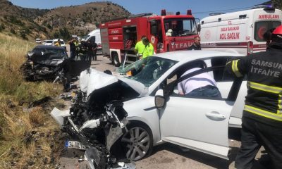 SULUOVA İKİ ARAÇ KAFA KAFAYA ÇARPIŞTI; 1 ÖLÜ, 5 AĞIR YARALI