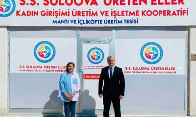 SULUOVA ÜRETEN ELLER KADIN KOOPERATİFİ İSTİKRARLI BÜYÜMEYE DEVAM EDİYOR