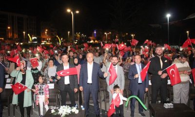 SULUOVA’DA, 15 TEMMUZ DEMOKRASİ VE MİLLİ BİRLİK GÜNÜ ANMA PROGRAMI DÜZENLENDİ.