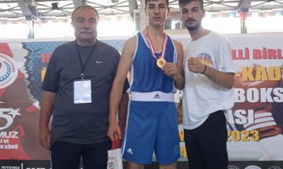 SULUOVALI BOKSÖRÜMÜZ MERT CİVELEK, TÜRKİYE ŞAMPİYONU OLDU