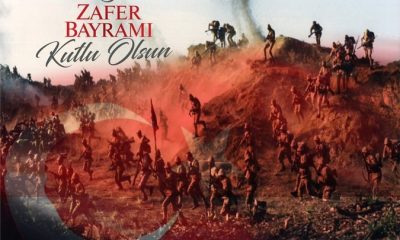 30 AĞUSTOS ZAFERİ’NİN 101. YIL DÖNÜMÜNÜ VE TÜRK SİLAHLI KUVVETLERİ GÜNÜ KUTLU OLSUN !