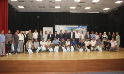 36 BESİCİYE YÜZDE 60’I HİBELİ GÜBRE KARIŞTIRMA MAKİNESİ VERİLDİ