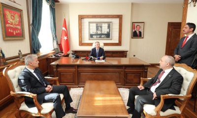 AMASYA YENİ VALİSİ YILMAZ DORUK GÖREVİNE BAŞLADI.