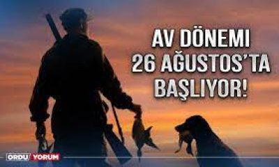 AMASYA’DA AV DÖNEMİ 26 AĞUSTPOS’TA BAŞLIYOR