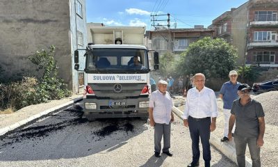 ATA MAHALLESİNDE ASFALT SEFERBERLİĞİ