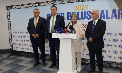 BAKAN GÖKTAŞ, ŞEHİR BULUŞMALARI TOPLANTISINA KATILDI