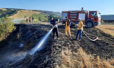 SULUOVA ERARSLAN KÖYÜNDE YANGIN