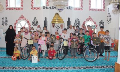 SULUOVA’DA YAZ KUR’AN KURSLARINDA BAŞARI GÖSTEREN 4 ÖĞRENCİ BİSİKLET İLE ÖDÜLLENDİRİLDİ.