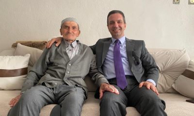 KAYMAKAM GÜRÇAM, 90’LIK ÇINARI EVİNDE ZİYARET ETTİ.