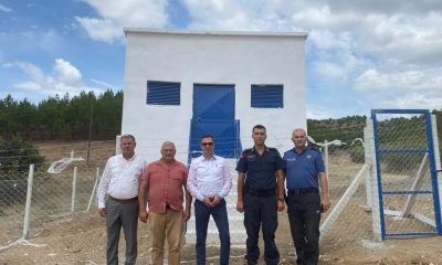 SULUOVA YOLPINAR KÖYÜNE 50 TONLUK SU DEPOSU YAPILDI.