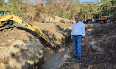 SULUOVA BELEDİYESİ FERHAT GİBİ DAĞLARI DELİYOR.