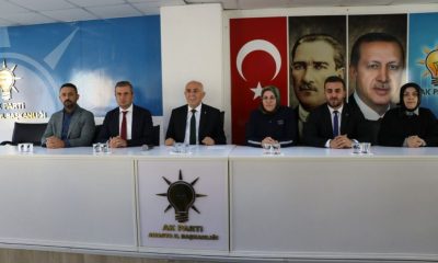 AK PARTİDEN FİLİSTİN’E DESTEK