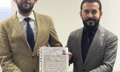 ÖMER DÜZ, AK PARTİDEN ADAY ADAYLIĞI BAŞVURUSU YAPTI