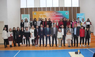 AMASYA’DAKİ İLK ÖDÜLLÜ CANLI PERFORMAN RESİM YARIŞMASI SULUOVA BİLSEM’DE YAPILDI