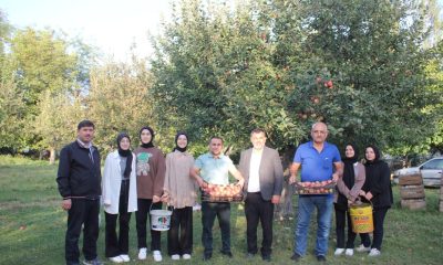 BU OKULDA ÖĞRENCİLERE HAYIRSEVERLER DOĞAL MEYVE-SEBZE İKRAM EDİYOR