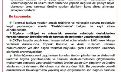 ÇKS YÖNETMELİĞİ’NDEKİ DEĞİŞİKLİK RESMİ GAZETE’DE YAYIMLANDI.