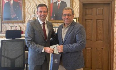 EMNİYET MÜDÜRÜ CEYHAN’DAN KAYMAKAM GÜRÇAM’A VEDA ZİYARETİ.