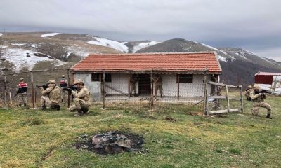 JANDARMA YAYLALARDA ASAYİŞ UYGULAMASI YAPTI
