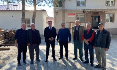 KAYMAKAM GÜRÇAM, ÇAYÜSTÜ KÖYÜNDE İNCELEMELERDE BULUNDU