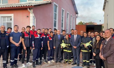 MYO SİVİL SAVUNMA VE İTFAİYECİLİK ÖĞRENCİLERİ, EĞİTİM PROGRAMINA KATILDI