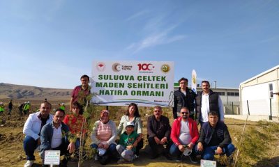 SULUOVA ÇELTEK MADEN ŞEHİTLERİ HATIRA ORMANI OLUŞTURULDU